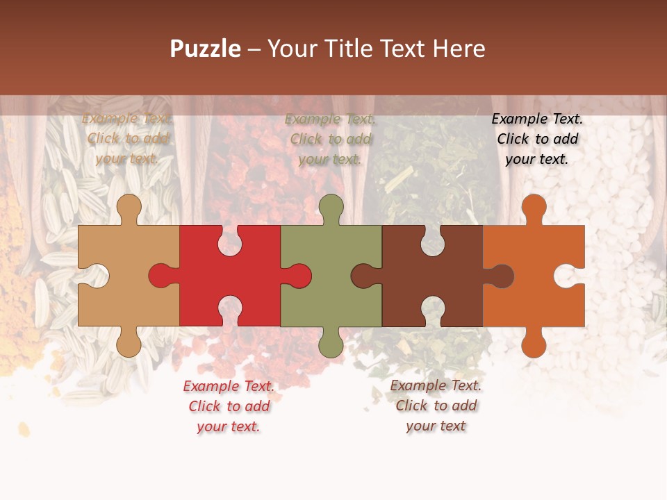 Color Closeup Group PowerPoint Template