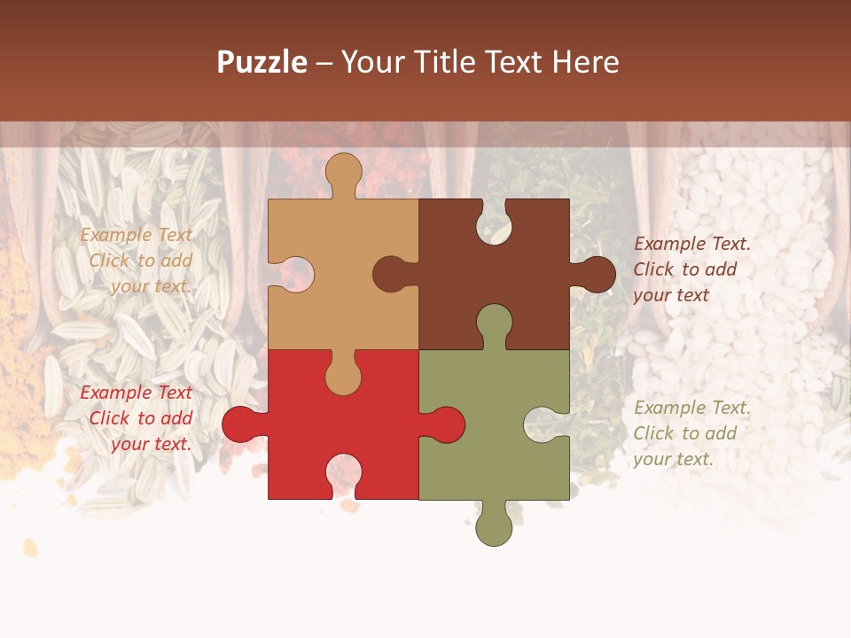 Color Closeup Group PowerPoint Template