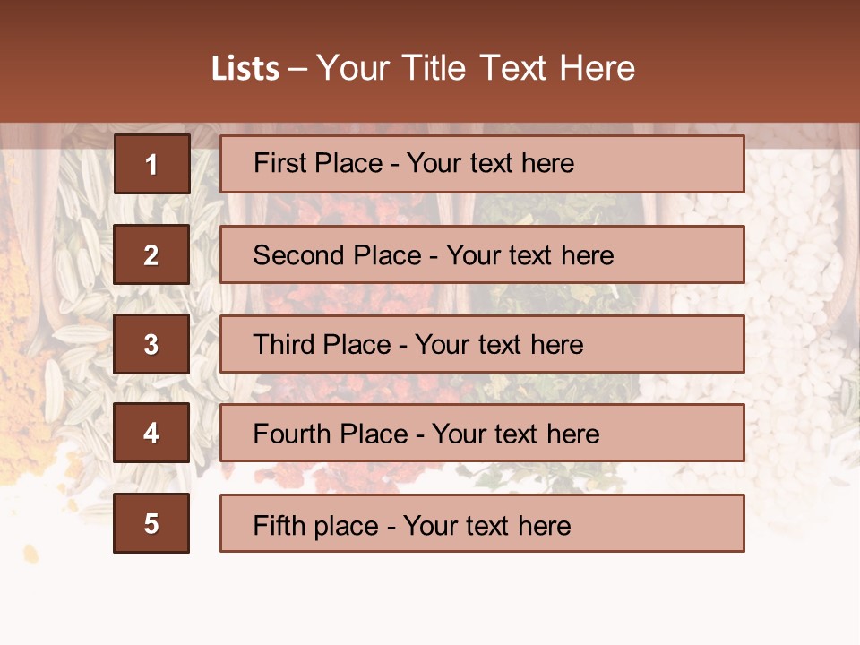 Color Closeup Group PowerPoint Template