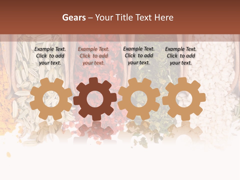 Color Closeup Group PowerPoint Template