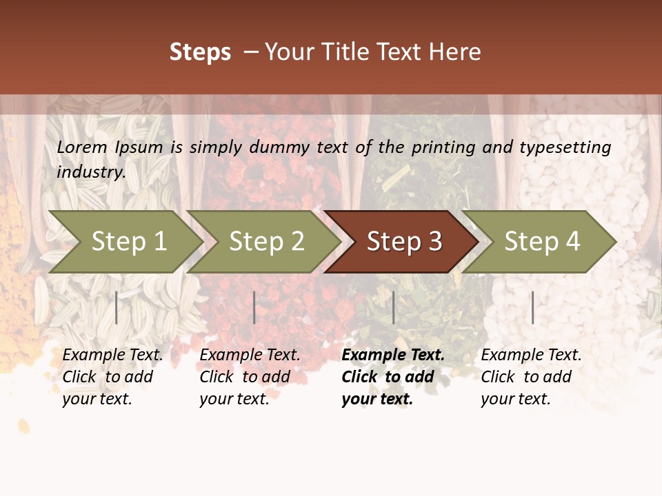 Color Closeup Group PowerPoint Template