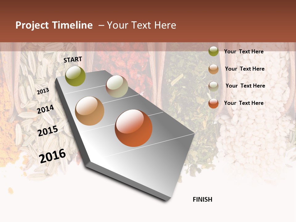 Color Closeup Group PowerPoint Template