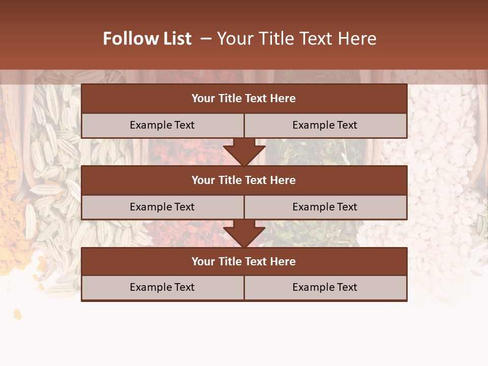 Color Closeup Group PowerPoint Template