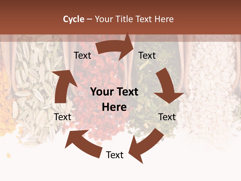 Color Closeup Group PowerPoint Template