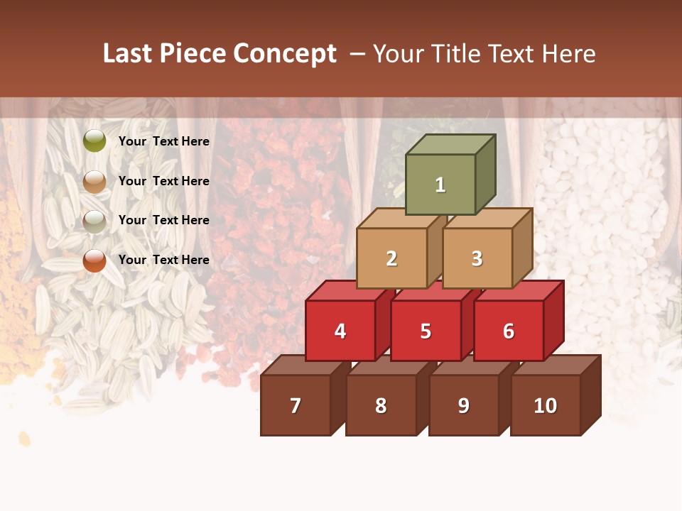 Color Closeup Group PowerPoint Template