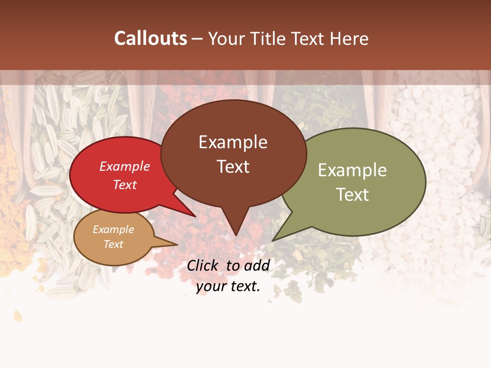 Color Closeup Group PowerPoint Template