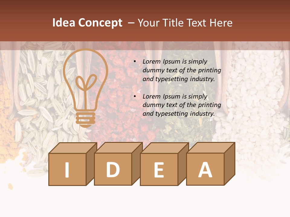 Color Closeup Group PowerPoint Template