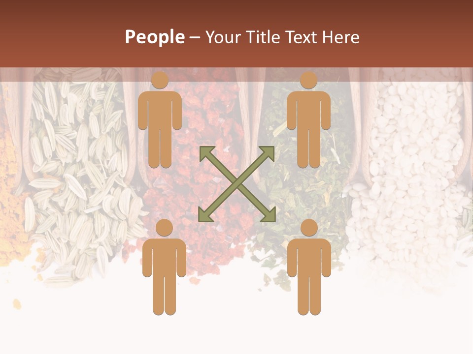 Color Closeup Group PowerPoint Template