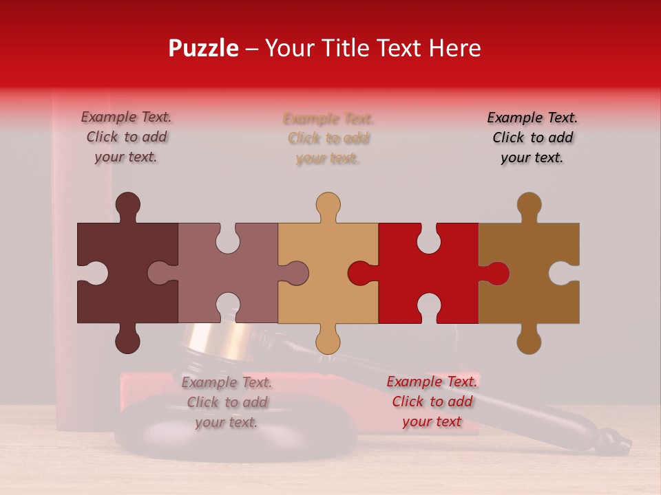 Judgement Judicial Decision PowerPoint Template