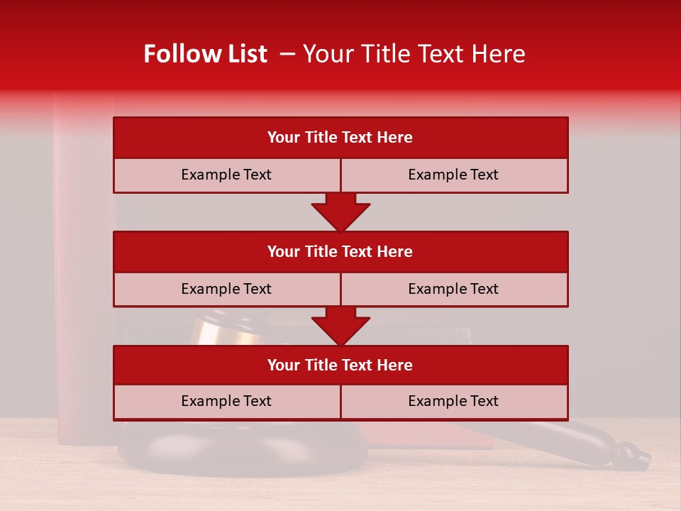 Judgement Judicial Decision PowerPoint Template