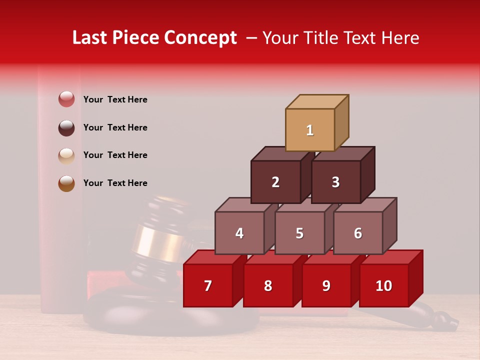 Judgement Judicial Decision PowerPoint Template