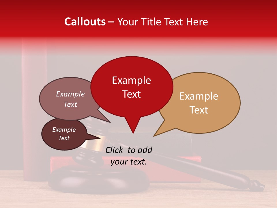 Judgement Judicial Decision PowerPoint Template