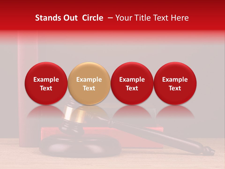 Judgement Judicial Decision PowerPoint Template