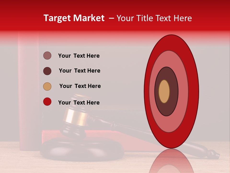 Judgement Judicial Decision PowerPoint Template