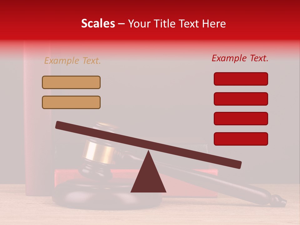 Judgement Judicial Decision PowerPoint Template