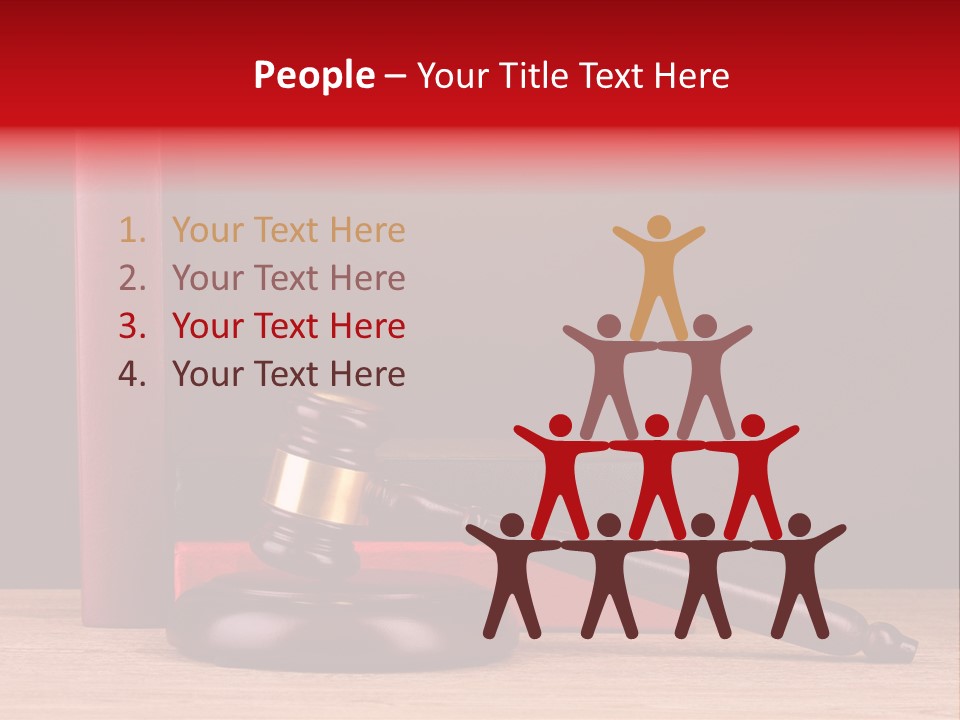 Judgement Judicial Decision PowerPoint Template