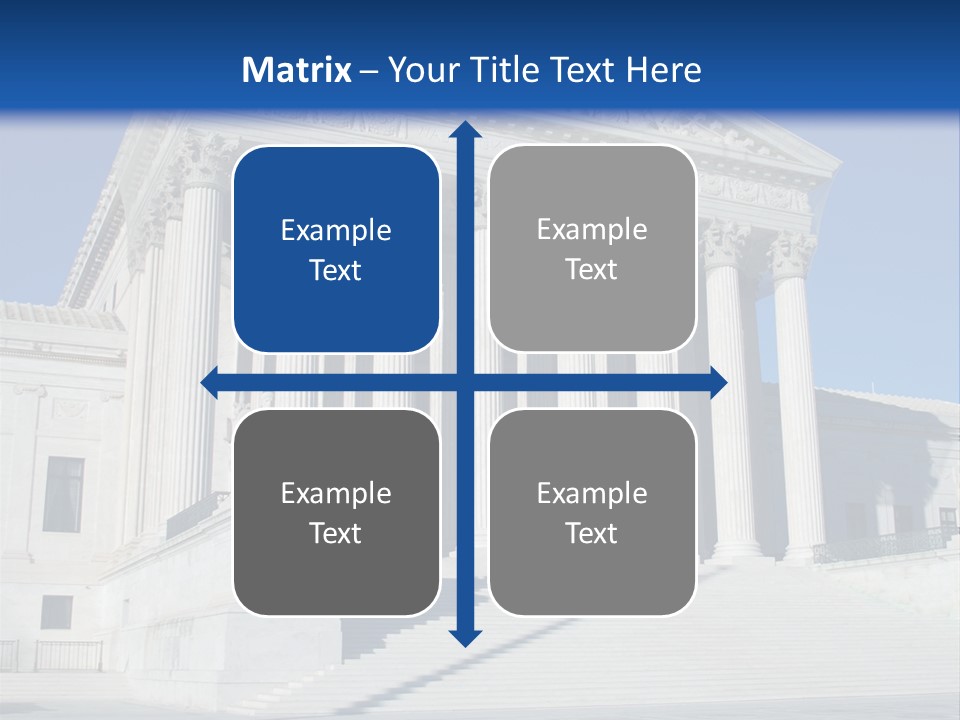 Judges Marble Rule PowerPoint Template