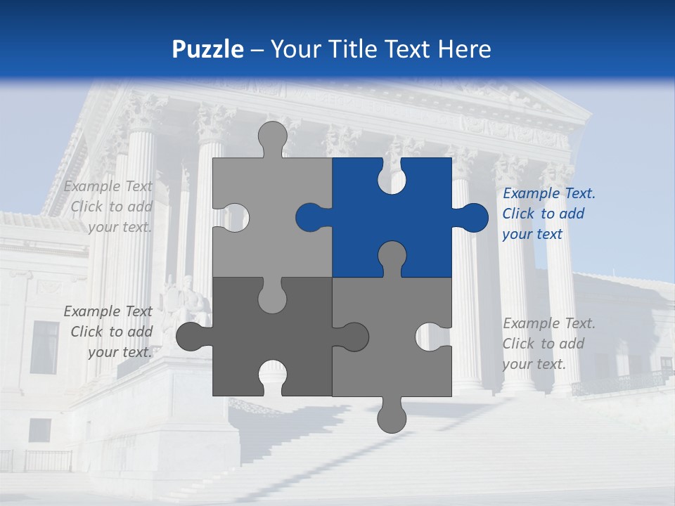 Judges Marble Rule PowerPoint Template