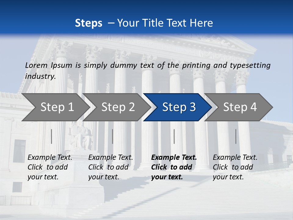 Judges Marble Rule PowerPoint Template
