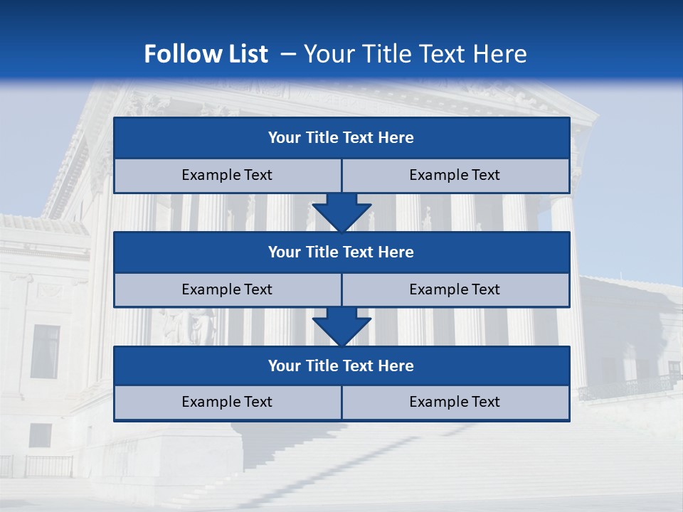 Judges Marble Rule PowerPoint Template