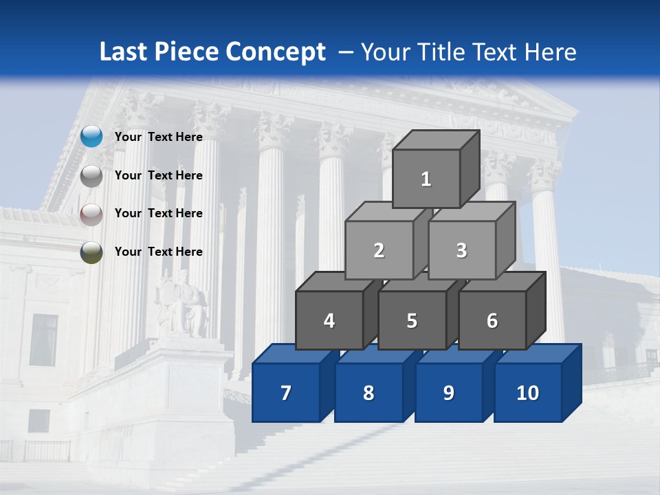 Judges Marble Rule PowerPoint Template