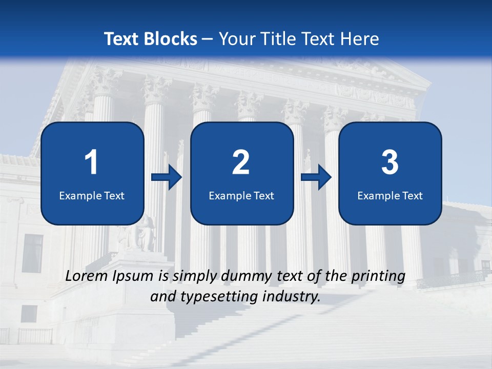 Judges Marble Rule PowerPoint Template