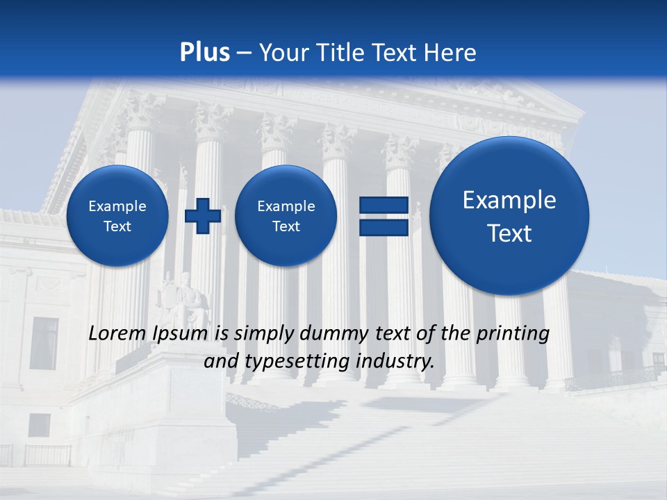 Judges Marble Rule PowerPoint Template