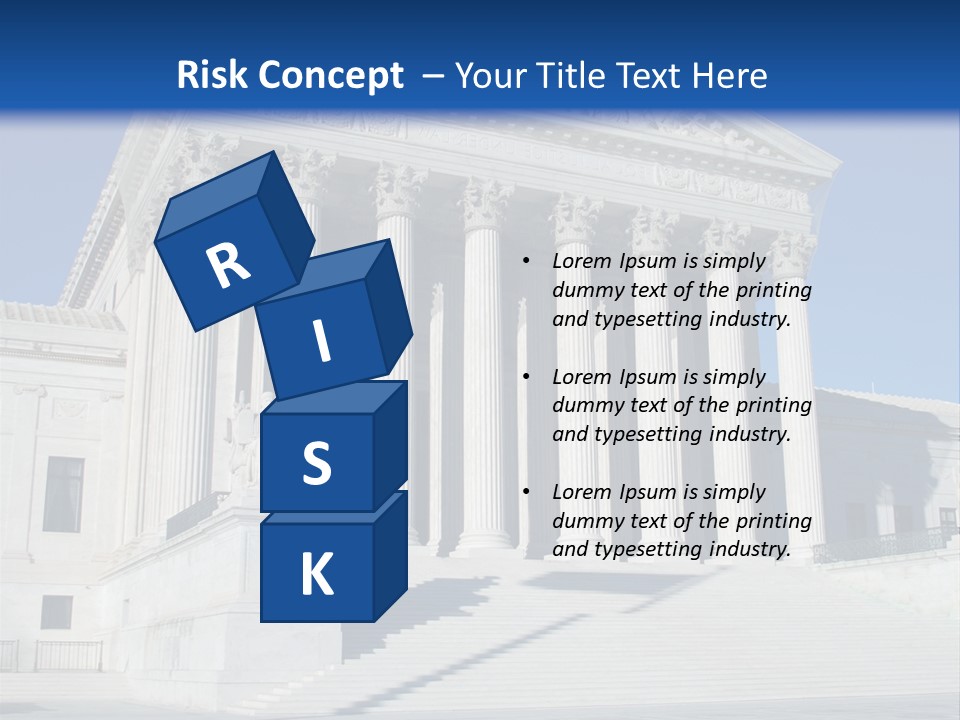Judges Marble Rule PowerPoint Template