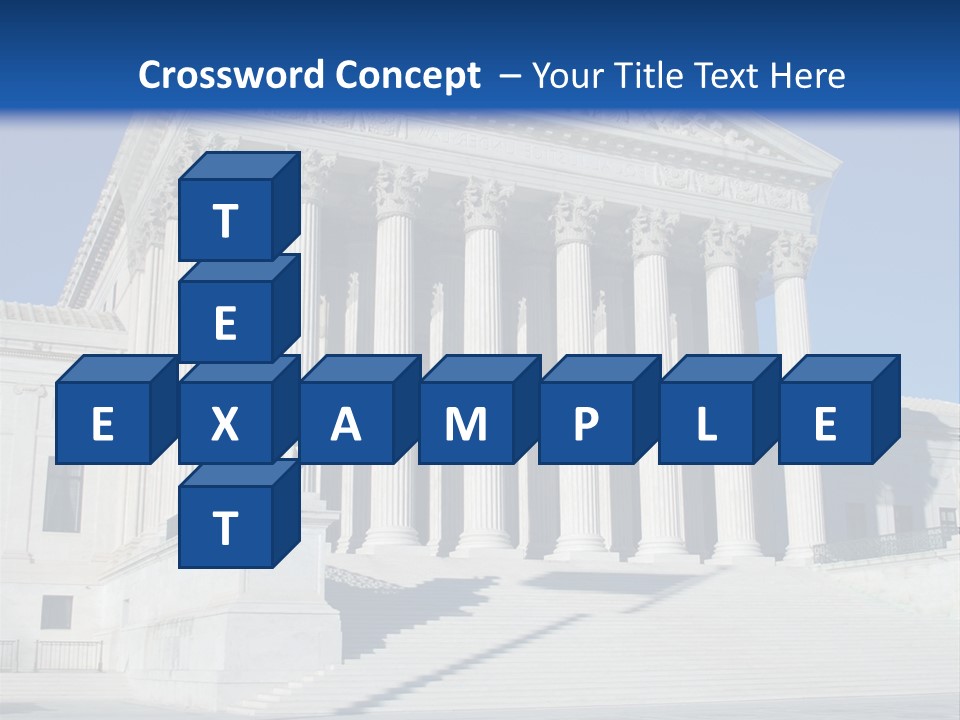 Judges Marble Rule PowerPoint Template