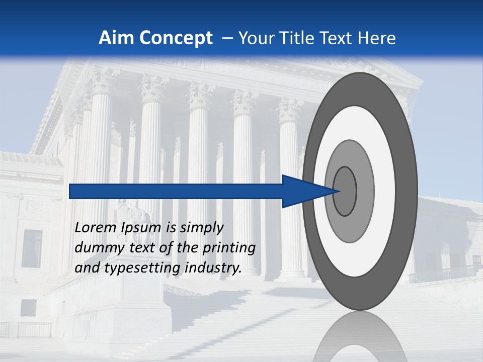 Judges Marble Rule PowerPoint Template