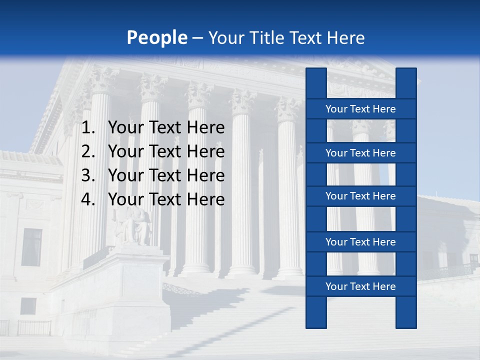 Judges Marble Rule PowerPoint Template