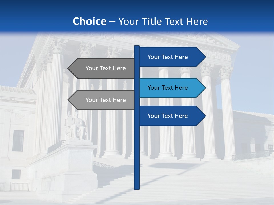 Judges Marble Rule PowerPoint Template