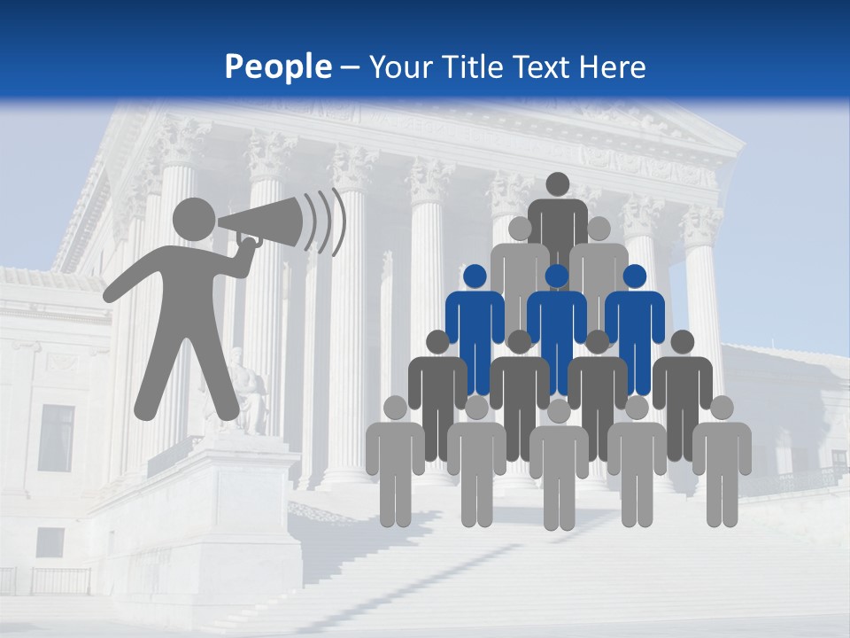 Judges Marble Rule PowerPoint Template