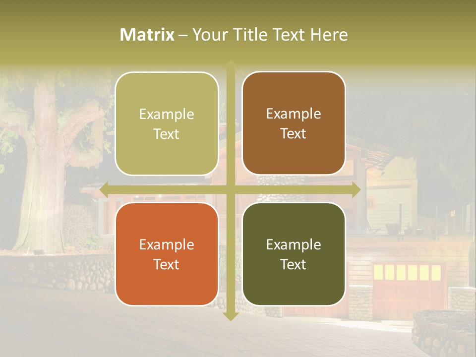 Vancouver Garden Elegance PowerPoint Template