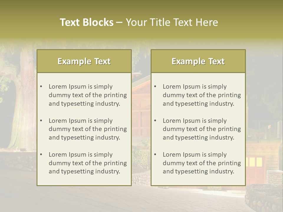 Vancouver Garden Elegance PowerPoint Template