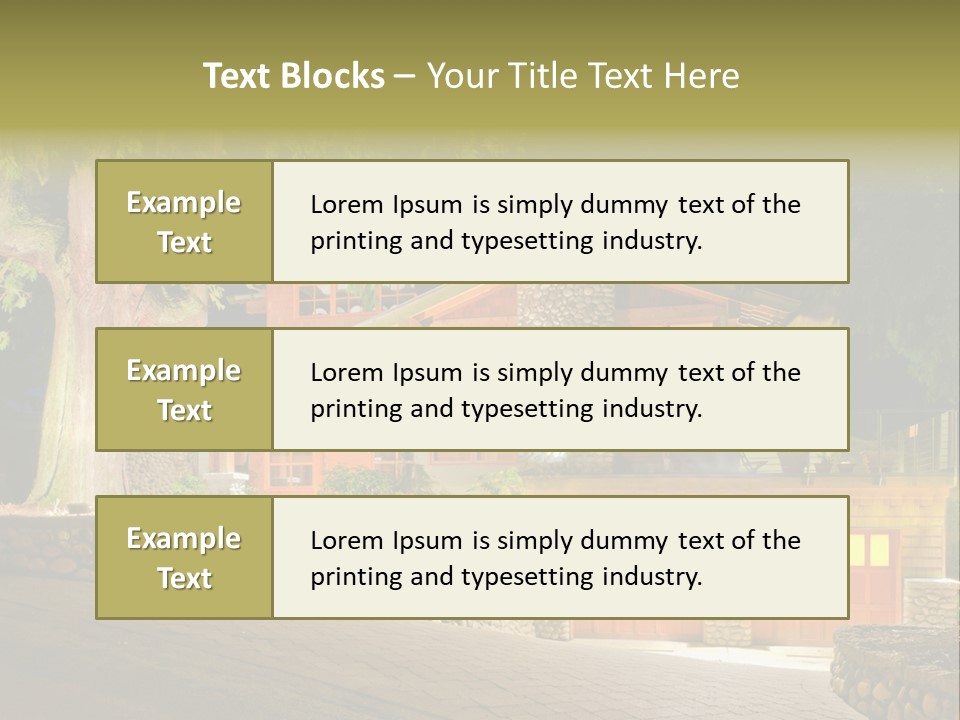 Vancouver Garden Elegance PowerPoint Template