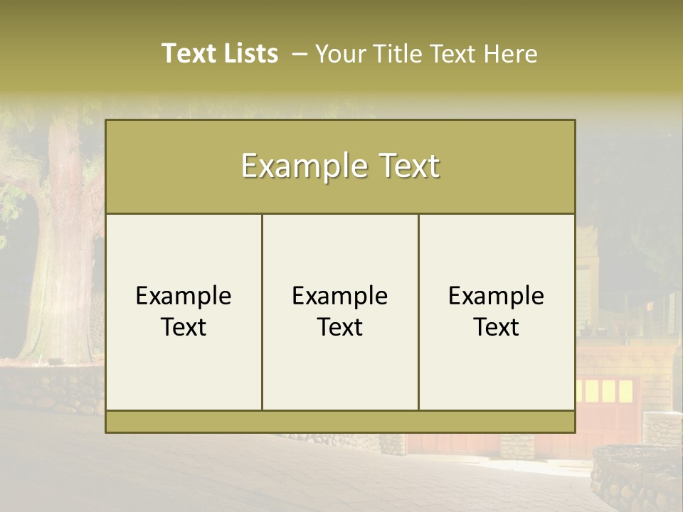 Vancouver Garden Elegance PowerPoint Template