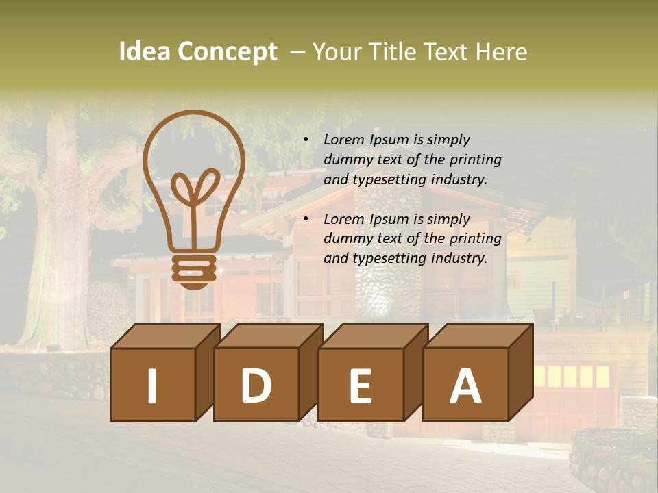 Vancouver Garden Elegance PowerPoint Template