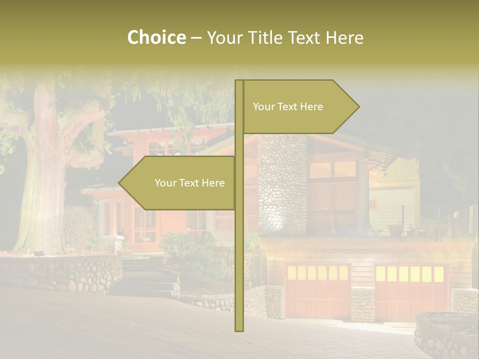 Vancouver Garden Elegance PowerPoint Template