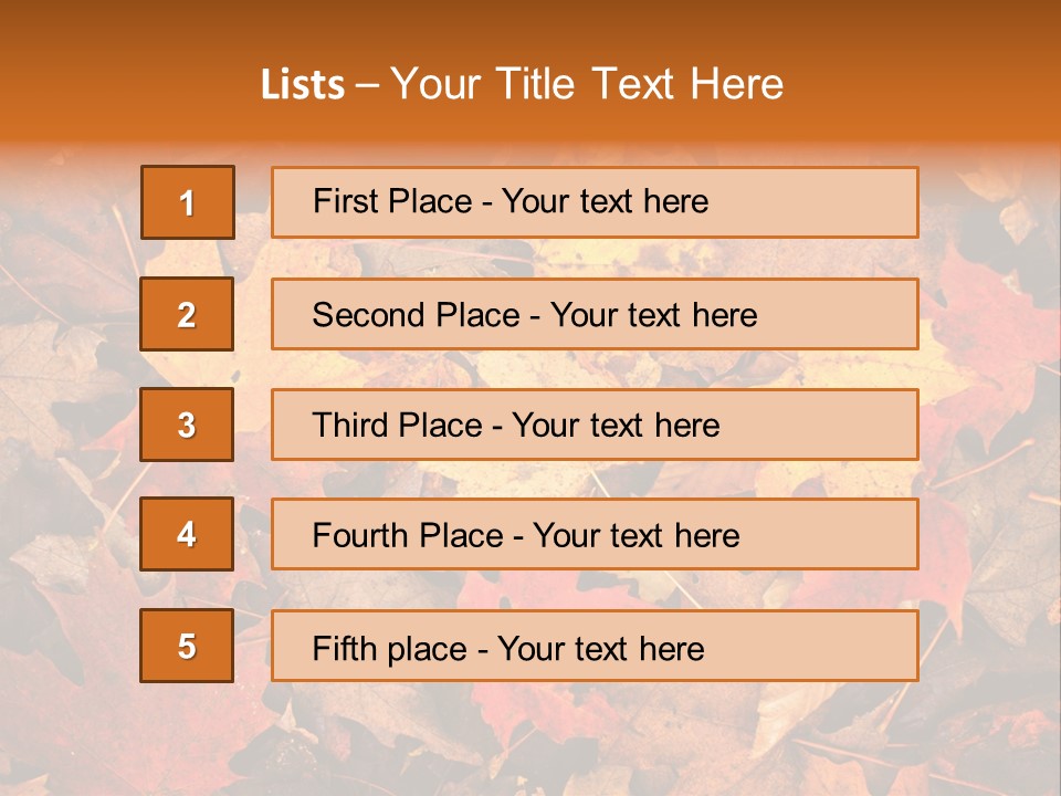 View September Season PowerPoint Template