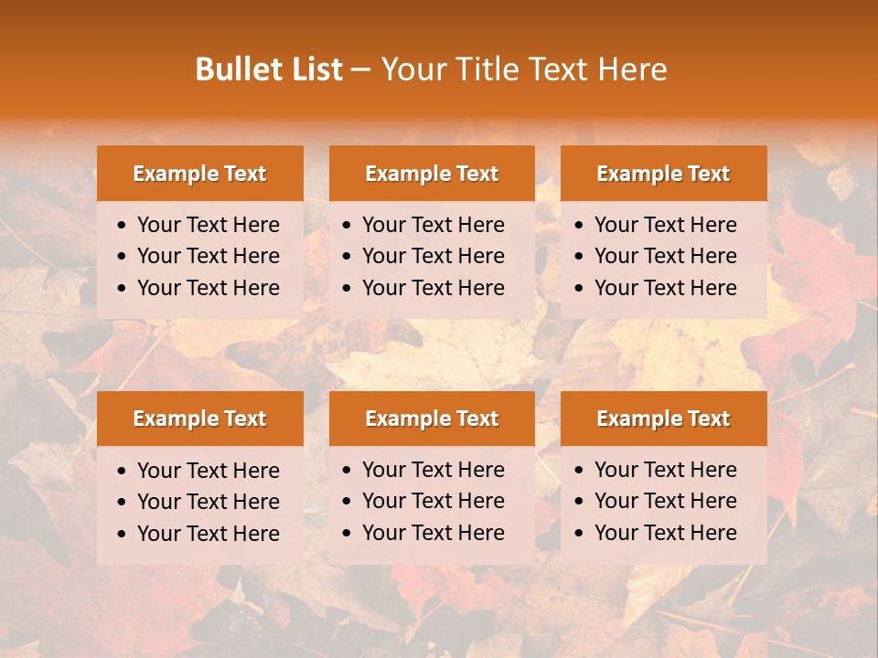 View September Season PowerPoint Template