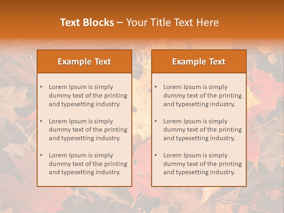 View September Season PowerPoint Template