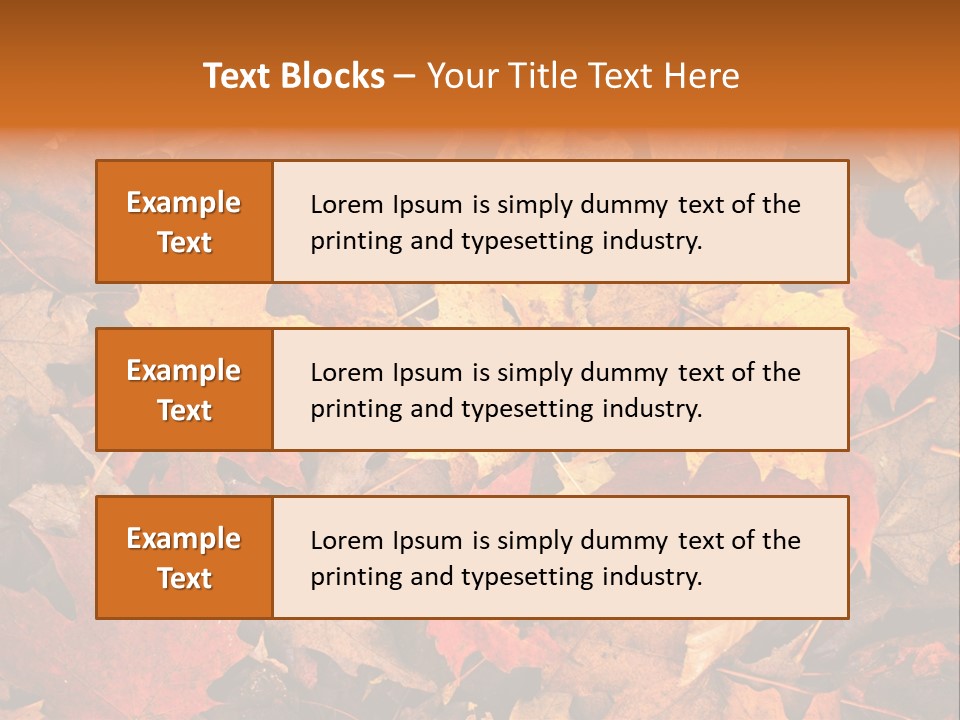 View September Season PowerPoint Template