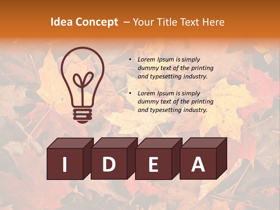 View September Season PowerPoint Template