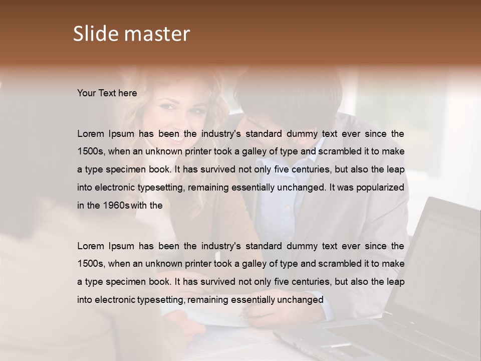 Meeting Mortgage Finance PowerPoint Template