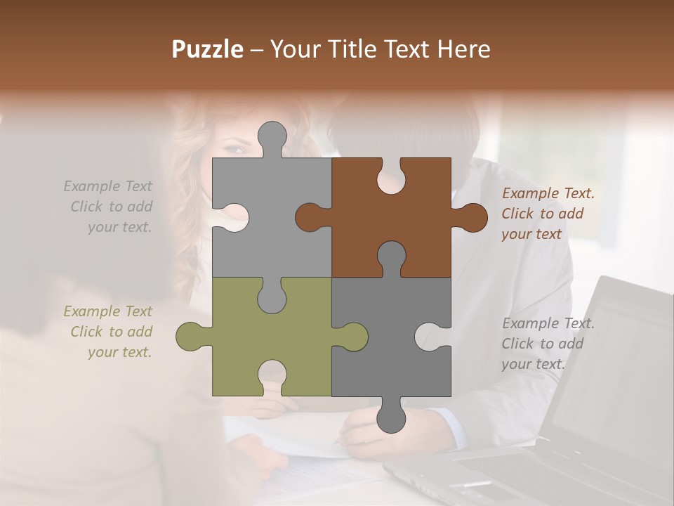 Meeting Mortgage Finance PowerPoint Template