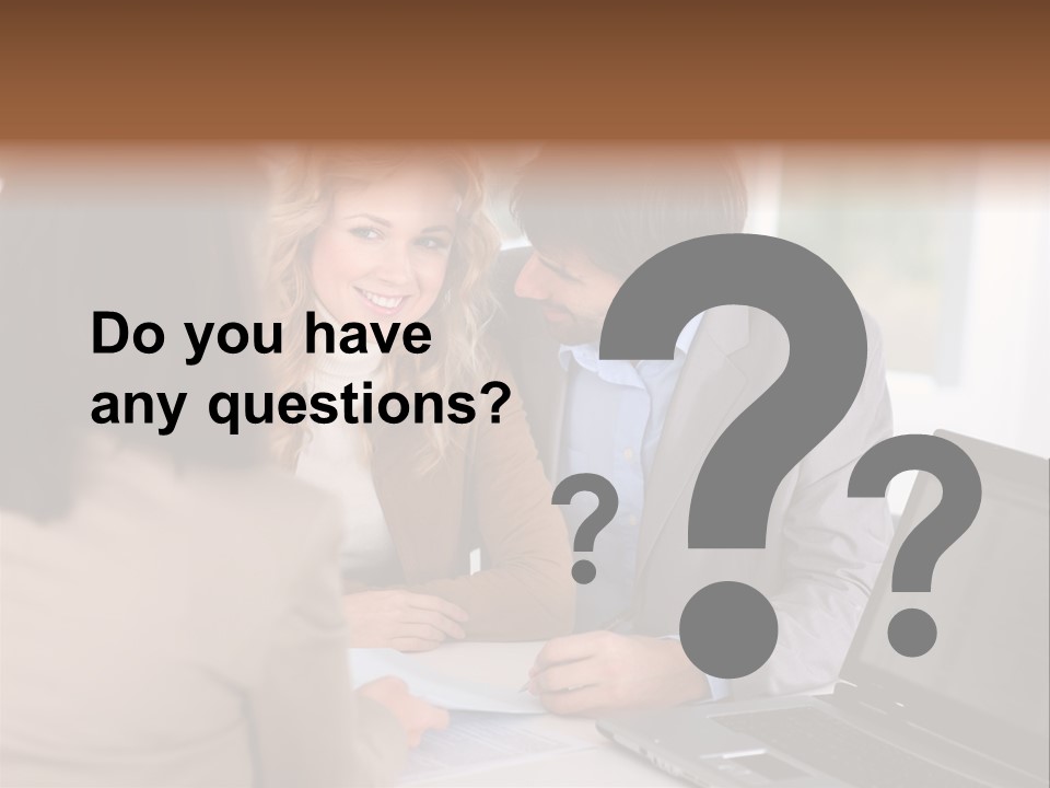 Meeting Mortgage Finance PowerPoint Template