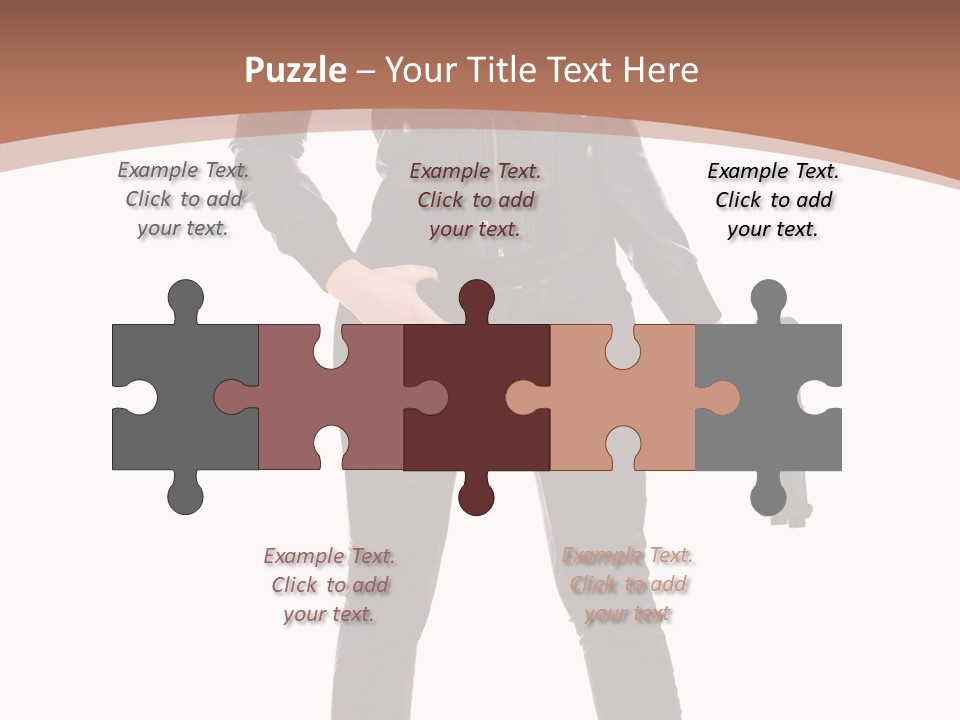 Lady Fashion Portrait PowerPoint Template