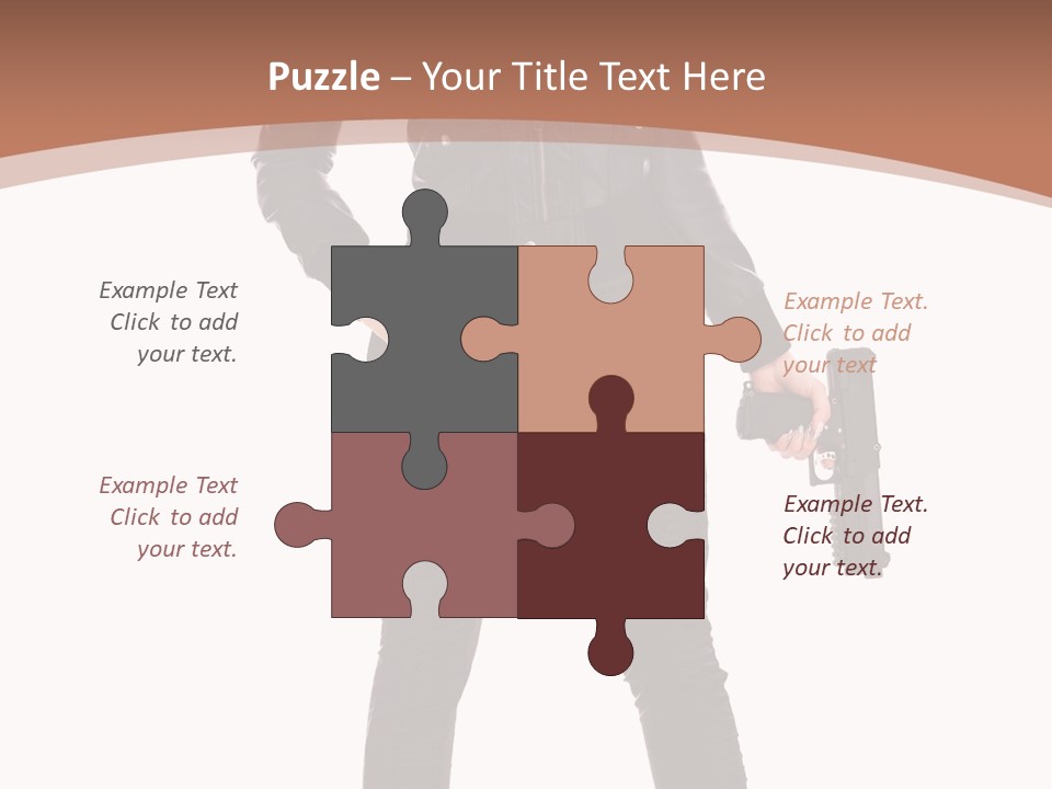 Lady Fashion Portrait PowerPoint Template