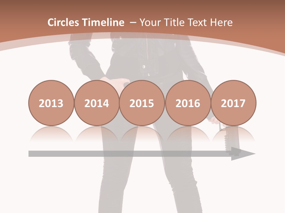 Lady Fashion Portrait PowerPoint Template